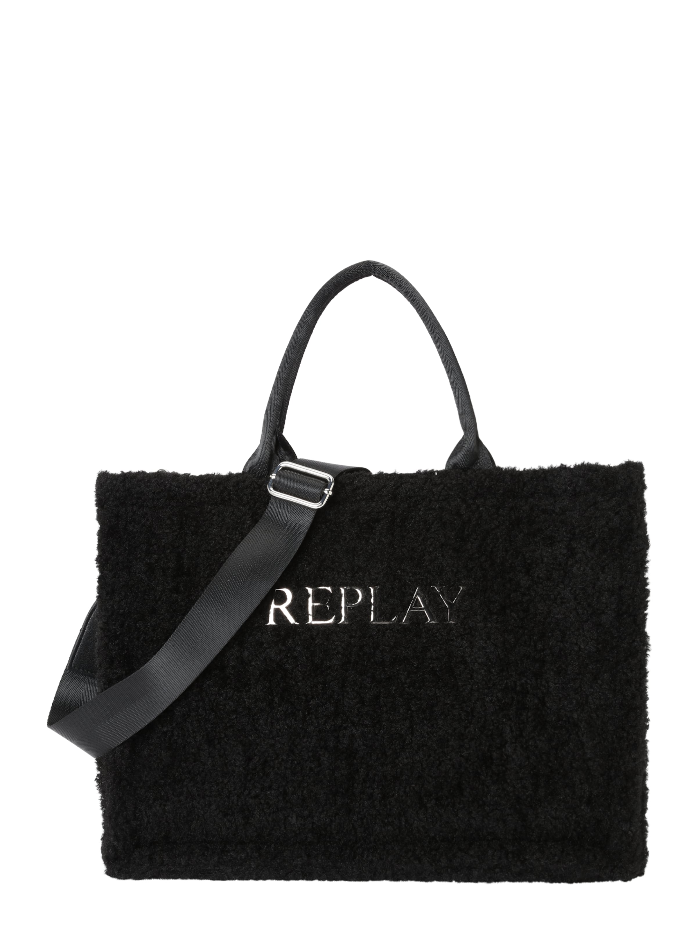 Shopper di REPLAY in nero: frontale