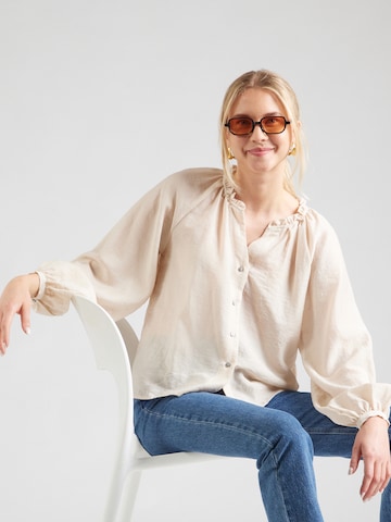 VERO MODA Blouse in Grey: front