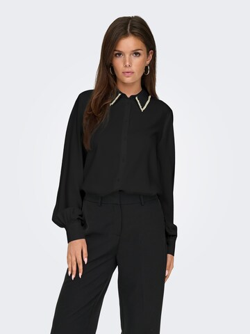 Camicia da donna 'ONLVINEA' di ONLY in nero: frontale