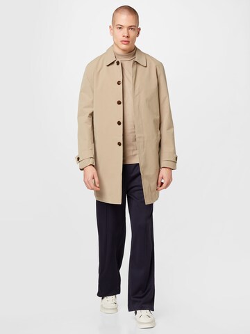 BURTON MENSWEAR LONDON Prechodný kabát 'Mac' - Hnedá