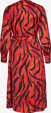 VILA Kleid 'NARIA' in Rot