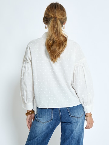 Peppercorn Bluse 'Gelika' in Weiß