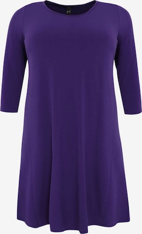 YOEK Dress in Purple: front