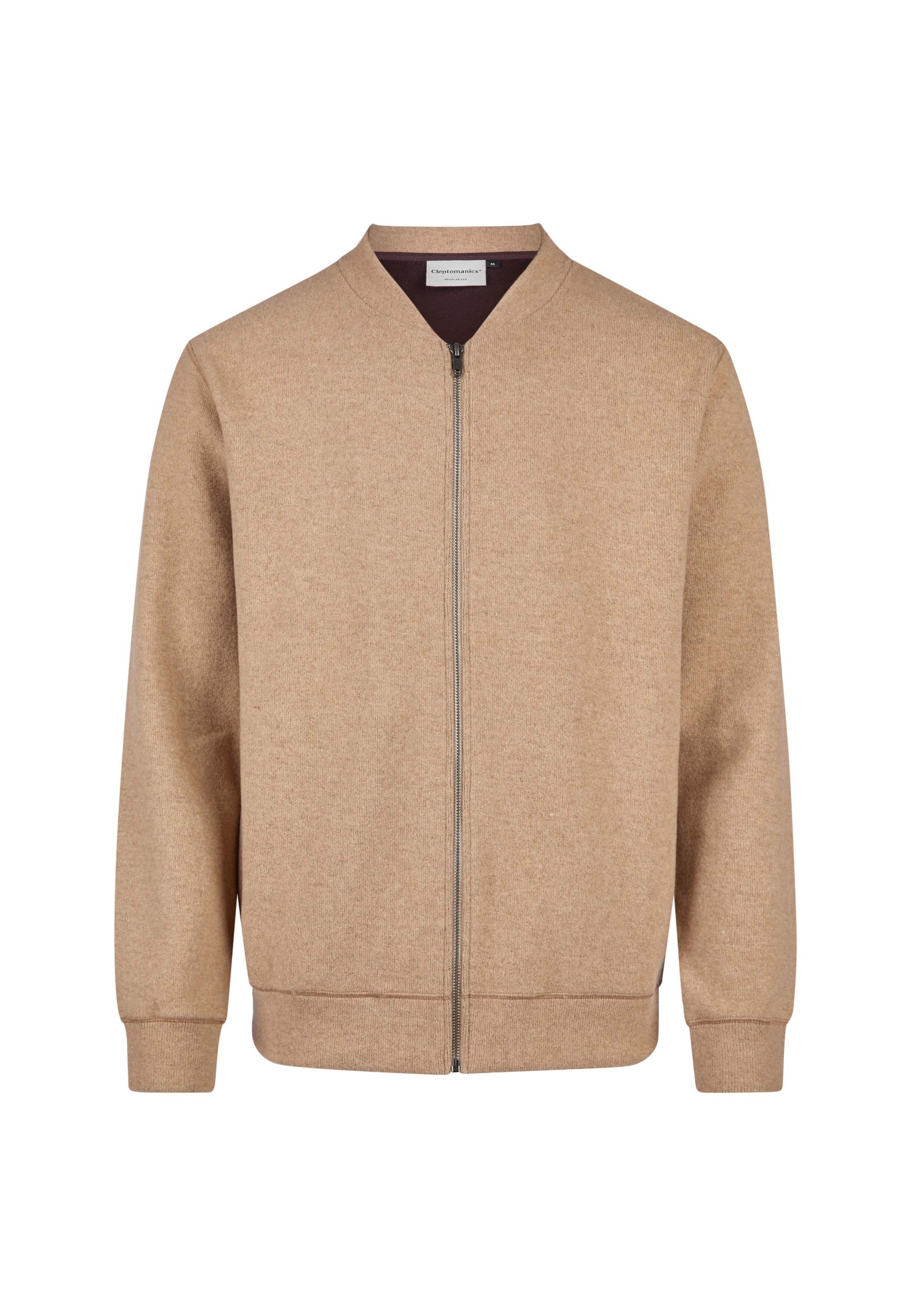 Cleptomanicx Freizeitjacke 'Noitch Cruise' in Braun: Vorderseite