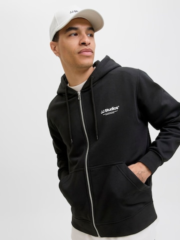 Veste de survêtement JACK & JONES en noir