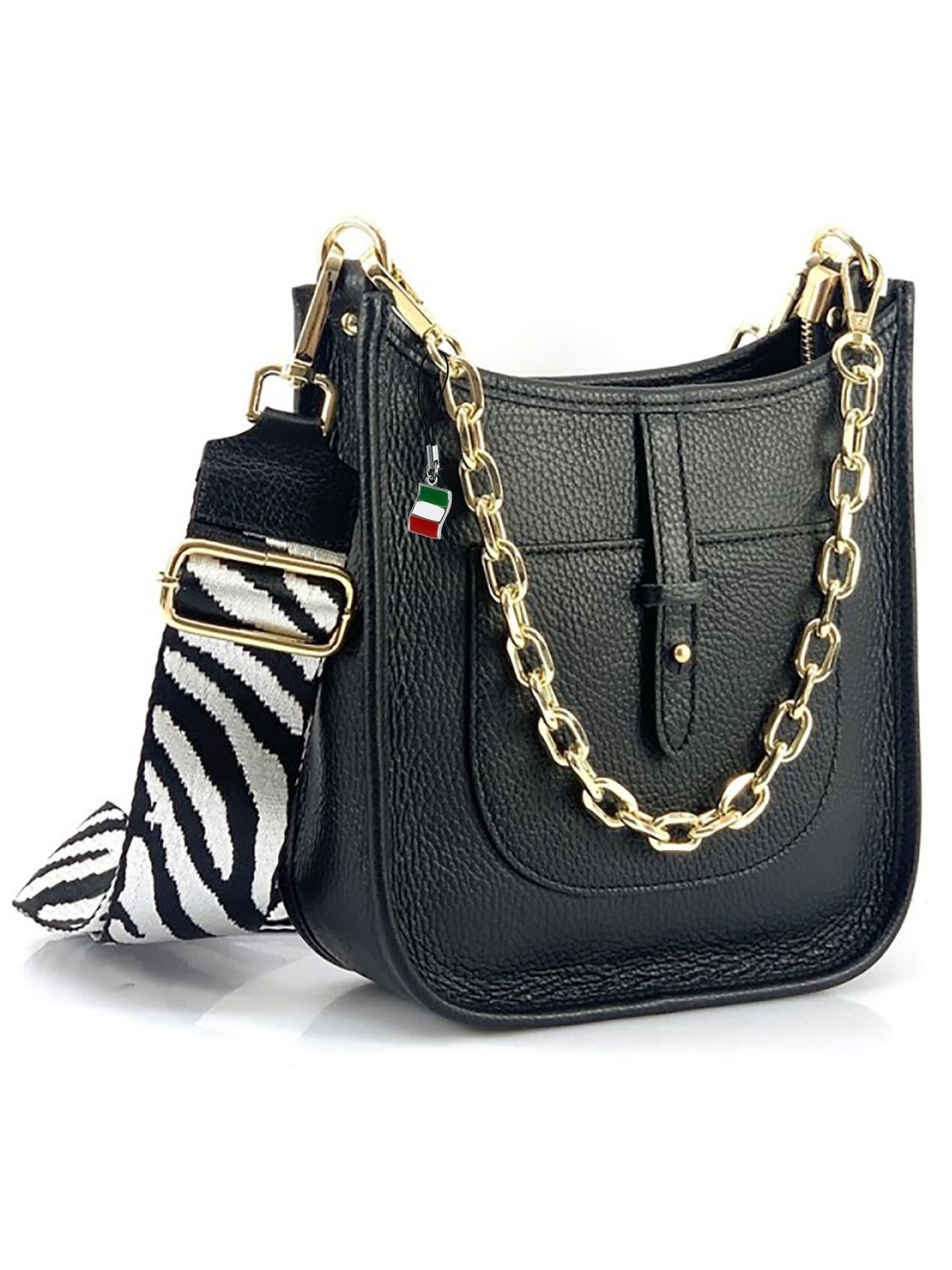 Sac bandoulière Florence en noir