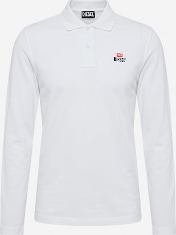 DIESEL - Camiseta 'T-SMITH-LS-OUT' en blanco: frente