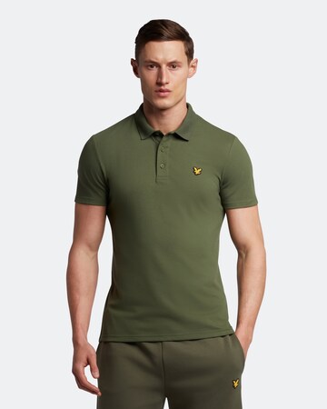 Lyle & Scott Тениска в зелено: отпред