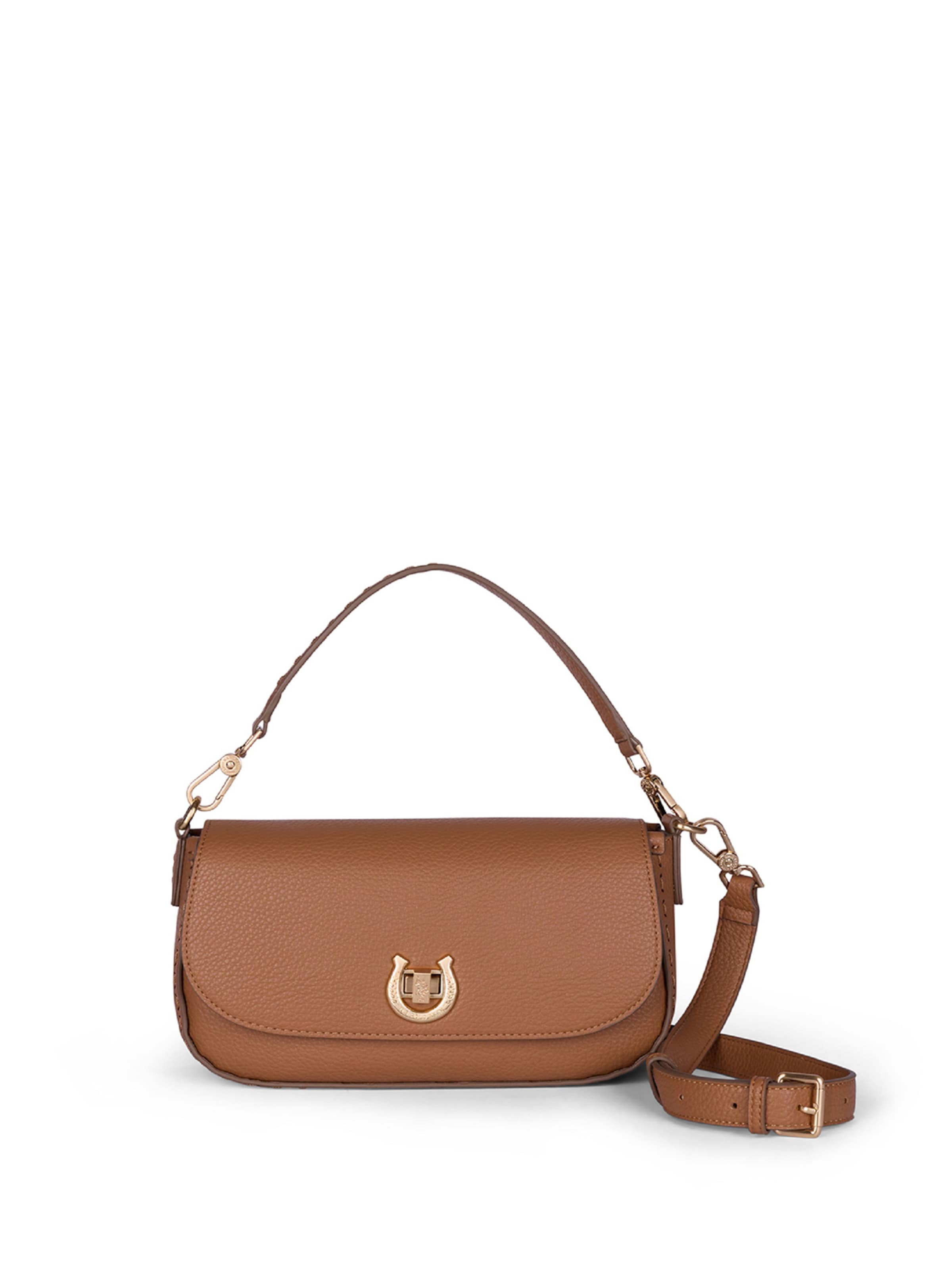 Sac bandoulière U.S. POLO ASSN. en marron : devant