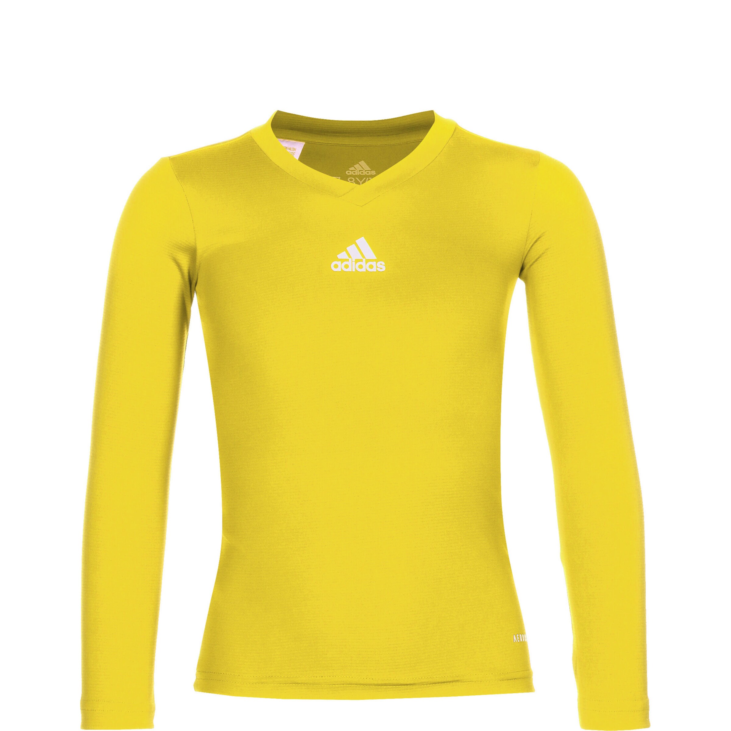 ADIDAS PERFORMANCE Funktionsshirt in Gelb: Vorderseite