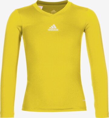 ADIDAS PERFORMANCE Performance Shirt in Yellow: front