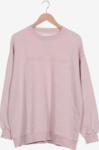 Samsøe Samsøe Sweatshirt & Zip-Up Hoodie in XS in Pink: front