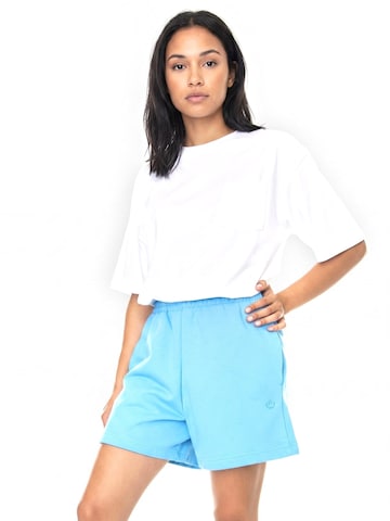 Baggy Pantalon 'Adicolor French Terry' ADIDAS en bleu