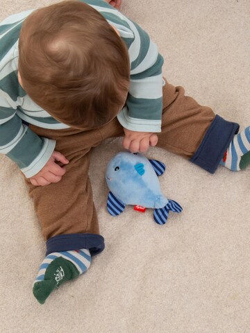 SIGIKID Stuffed animals 'Rassel-Greifling RedStars' in Blue