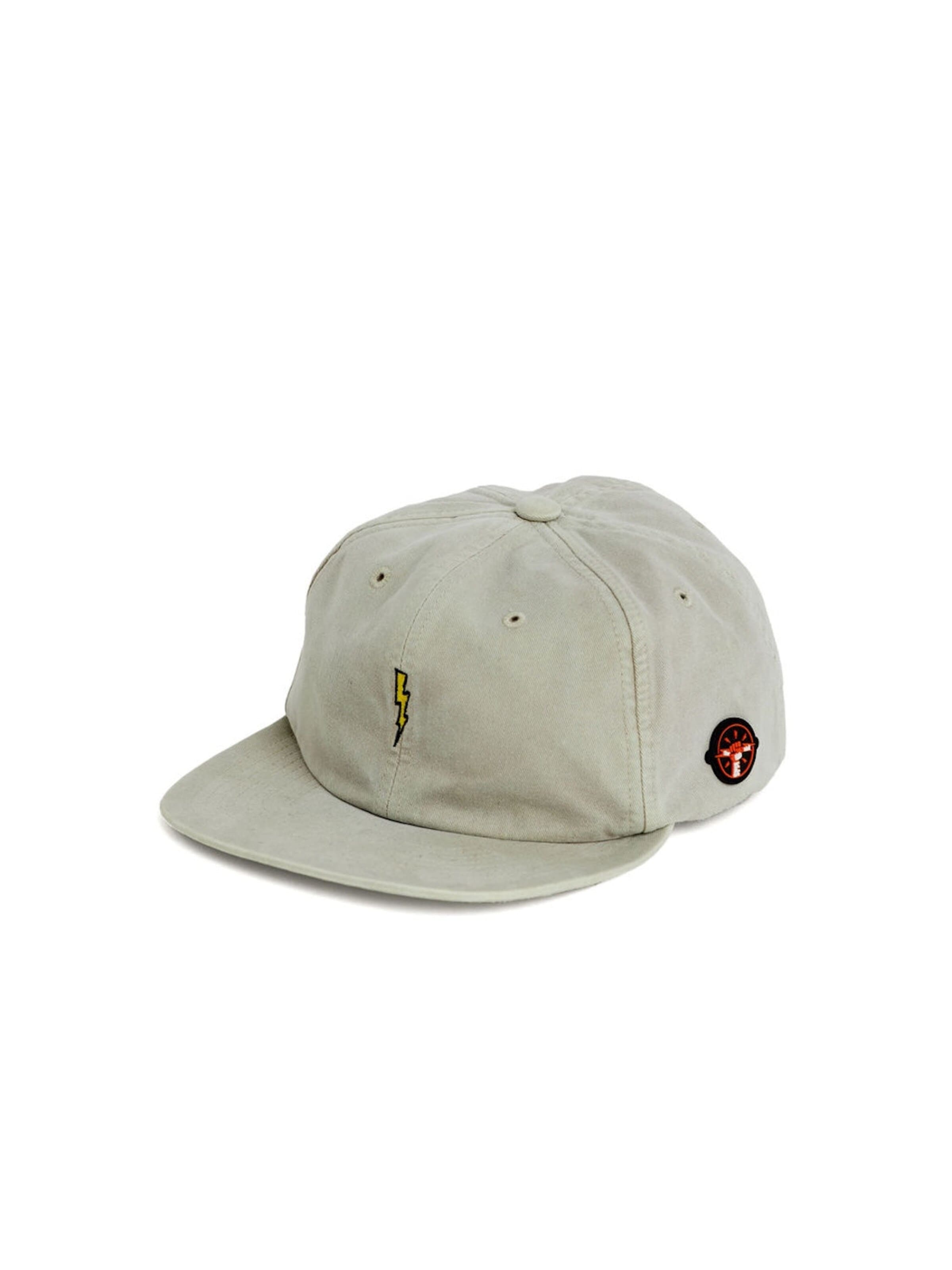 The Rad Black Kids - Boné 'Bolt Cap (Gray)' em cinzento: frente