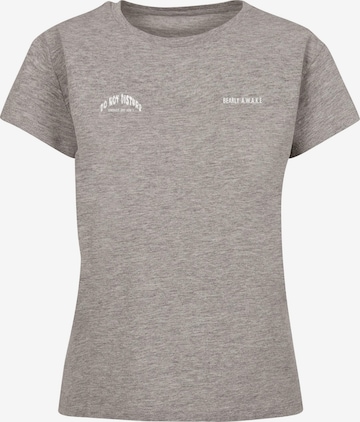 Merchcode Shirt ' Barely Awake' in Grau: predná strana