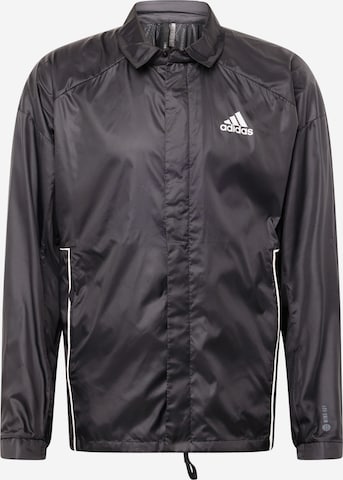 ADIDAS SPORTSWEAR Sportsjakke 'Traveer Wind.Rdy' i svart: forside