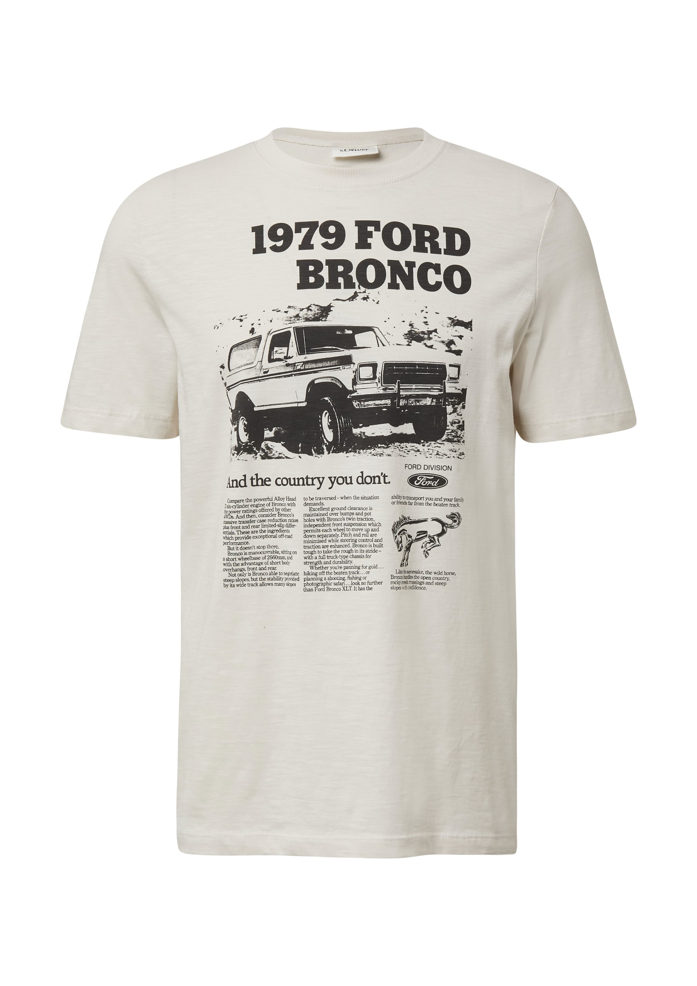 s.Oliver Majica | siva barva: sprednja stran