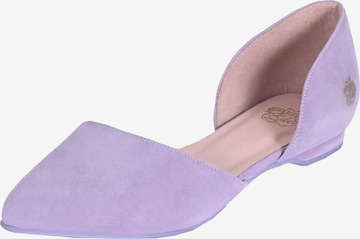 Ballerines 'BLONDIE' Apple of Eden en violet : devant