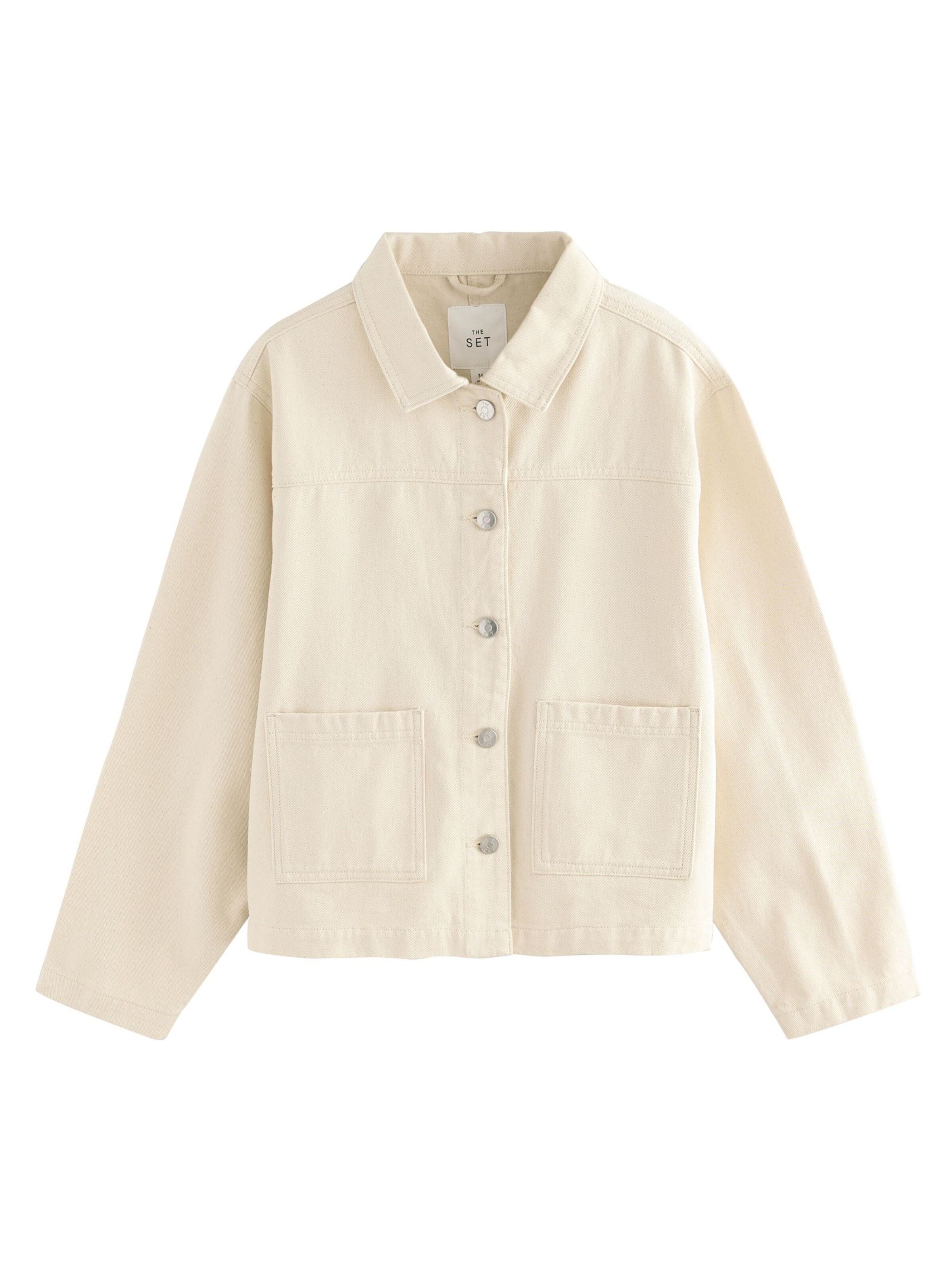 The Set Übergangsjacke in Beige