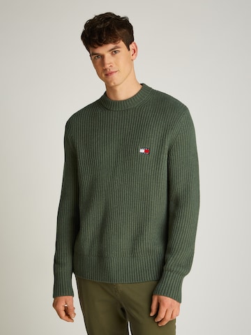 Tommy Jeans - Jersey en verde: frente