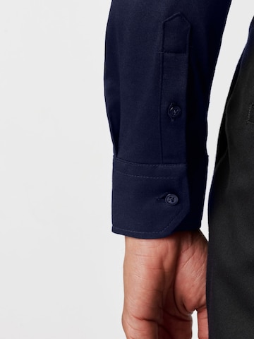 DESOTO Slim Fit Baumwollhemd, bügelfrei in Blau