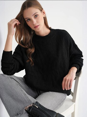 MixRay Pullover in Schwarz