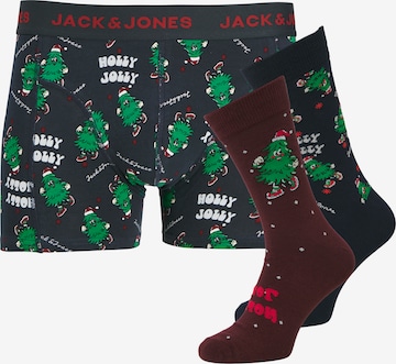mėlyna JACK & JONES Boxer trumpikės 'JACJOLLY XMAS': priekis
