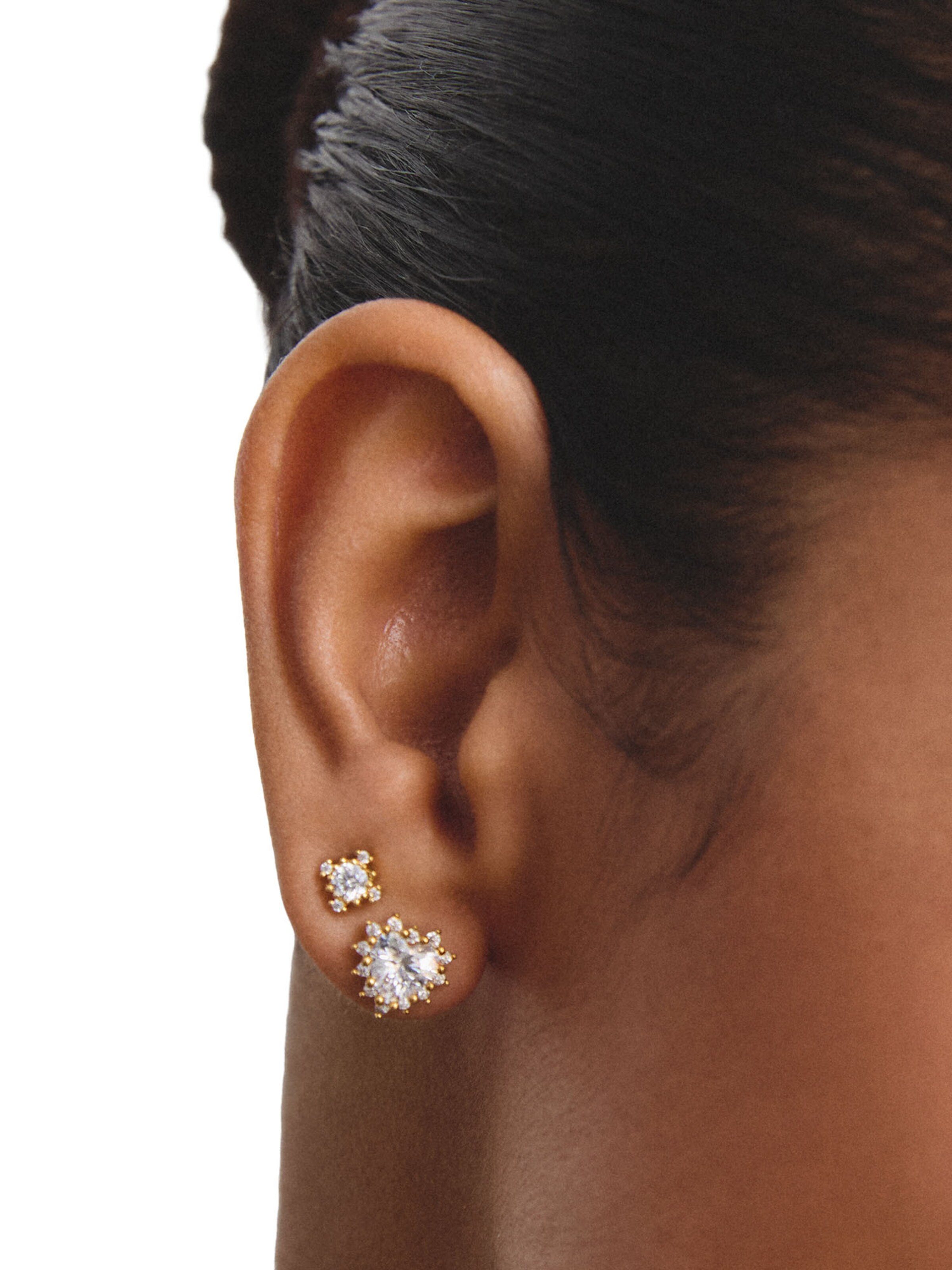 Thomas Sabo Earrings in Yellow: front