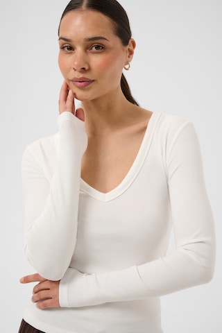 Kaffe - Camiseta 'KALiddy' en blanco