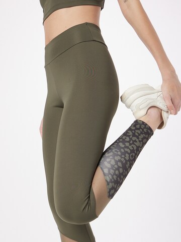 ABOUT YOU Skinny Workout Pants 'Jacqueline' in Green