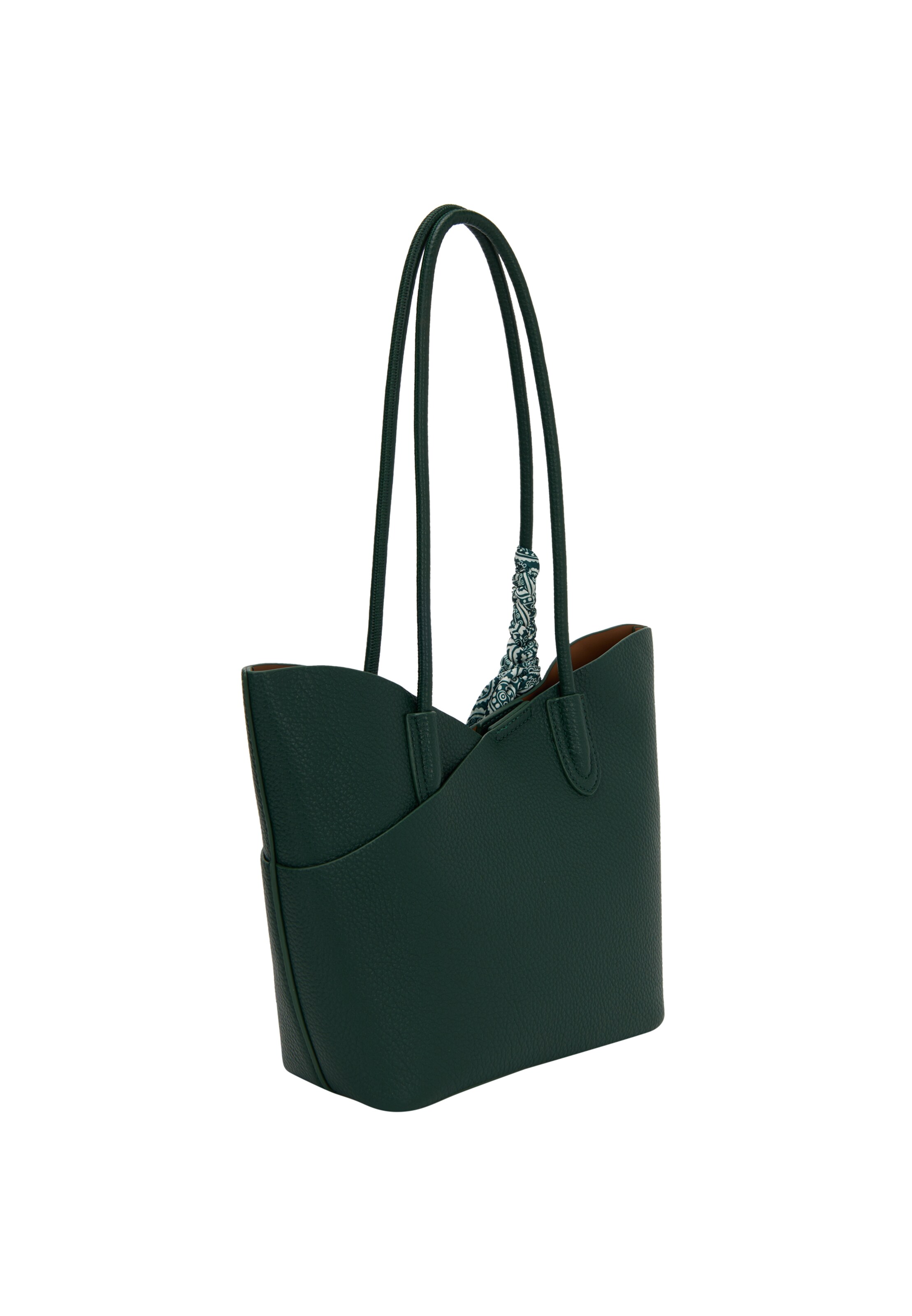 zaļš Usha "Shopper" tipa soma