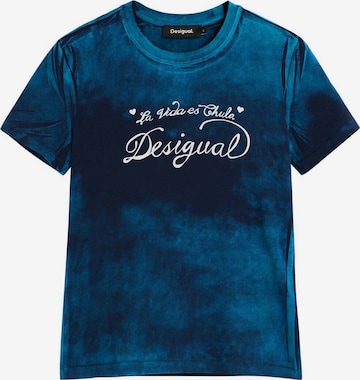 mėlyna Desigual Marškinėliai: priekis