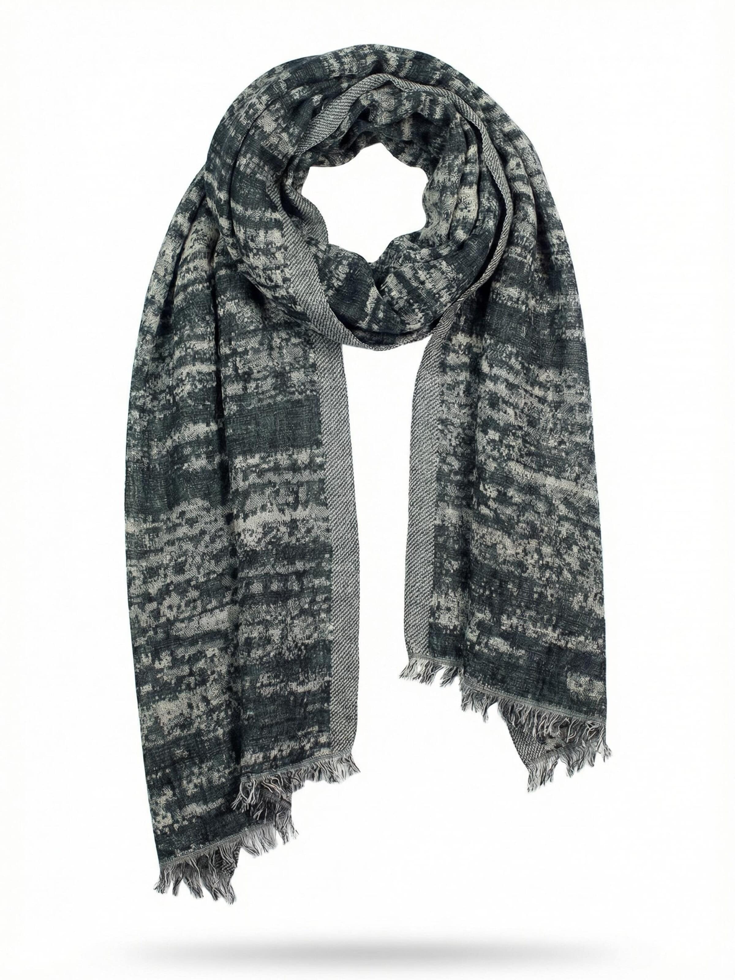 Sunsa Tuch 'Sunsa'‌‌‌‌‌‌‌ in Schwarz: Vorderseite