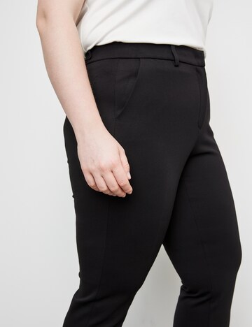 SAMOON Regular Pantalon 'Greta' in Zwart