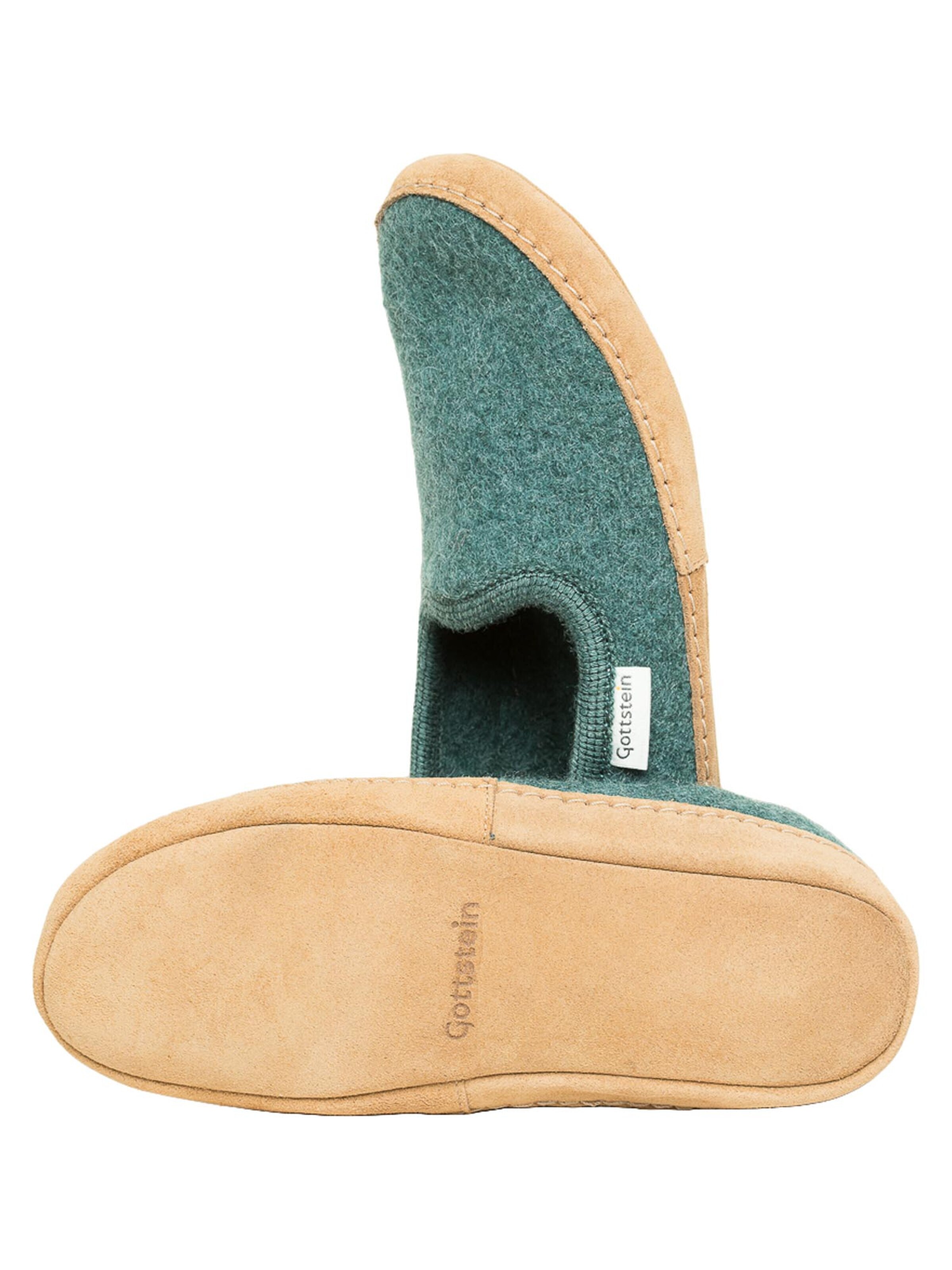 Gottstein Huisschoenen 'Cheyenne' in Groen