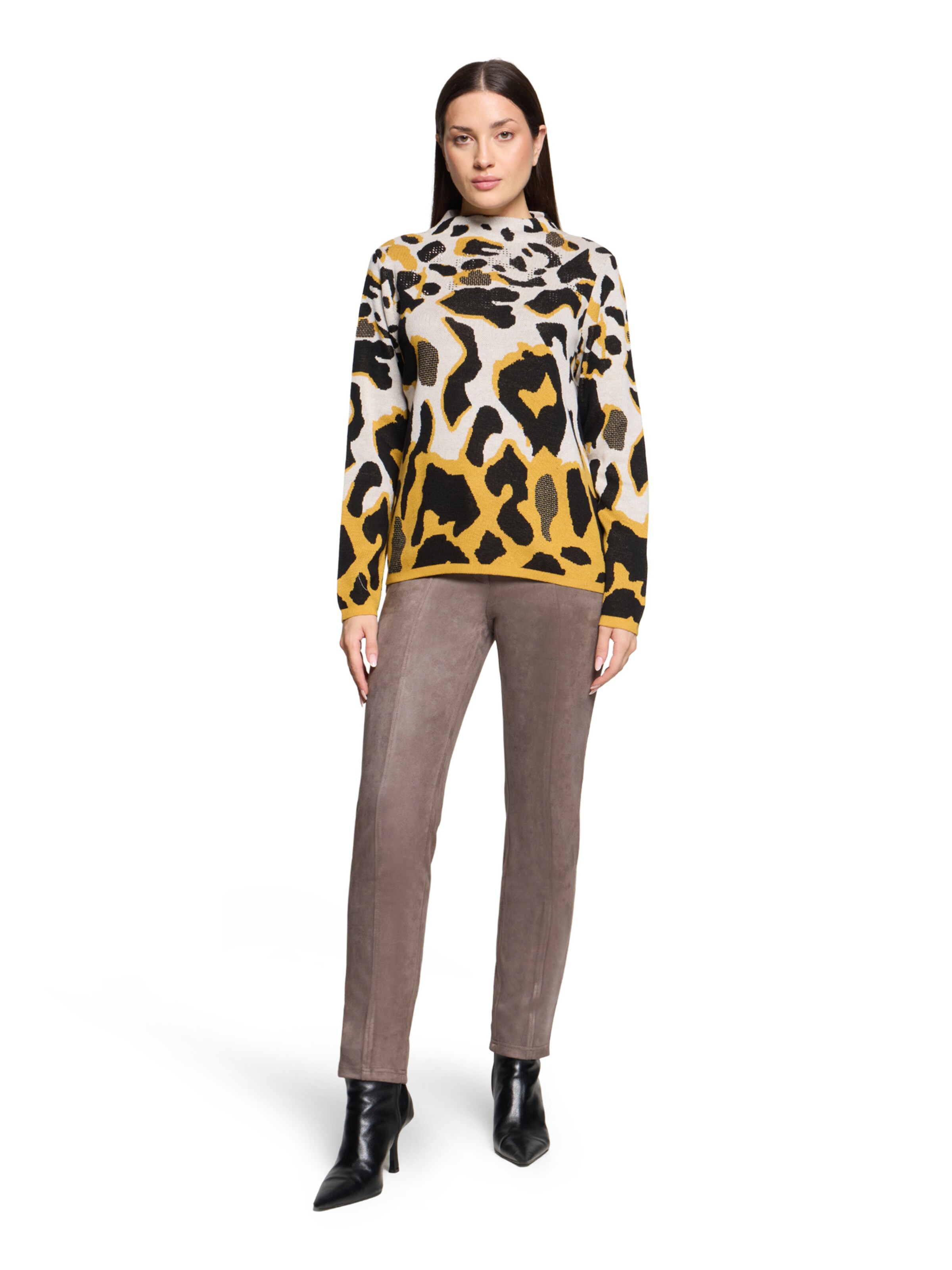 Betty Barclay Slim fit Trousers in Brown