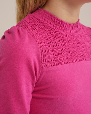WE Fashion T-shirt i rosa