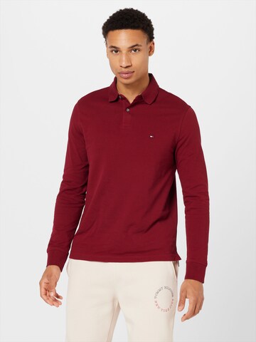 T-Shirt TOMMY HILFIGER en rouge : devant