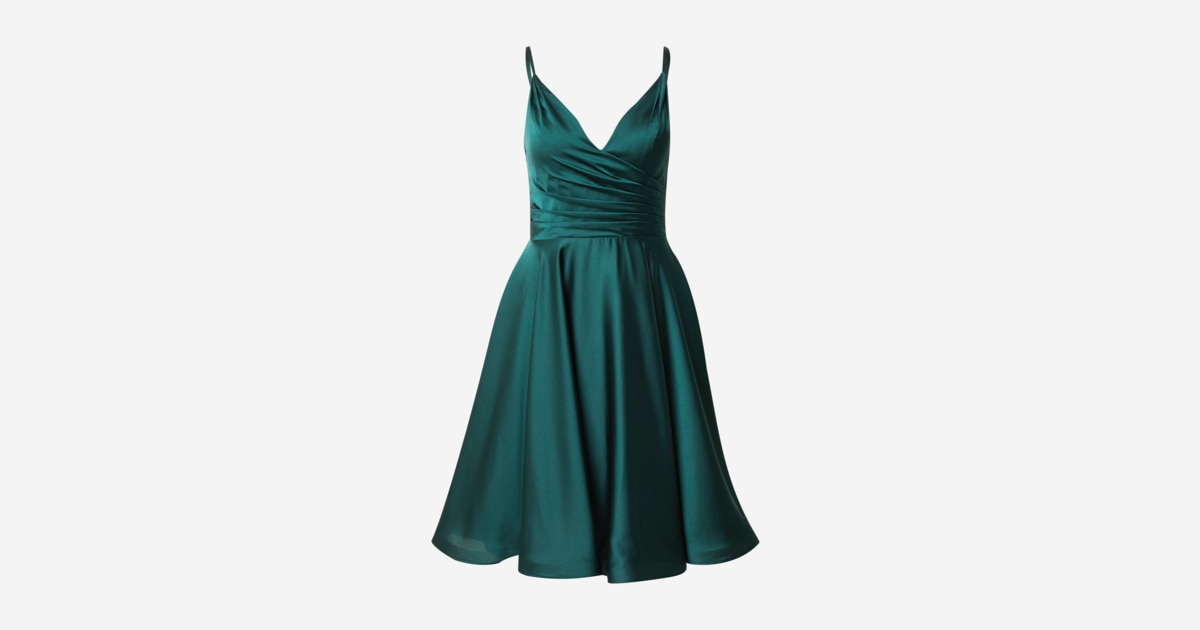 mascara Cocktail Dress in Emerald | ABOUT YOU mascara Cocktail Dress in Emerald | ABOUT YOU