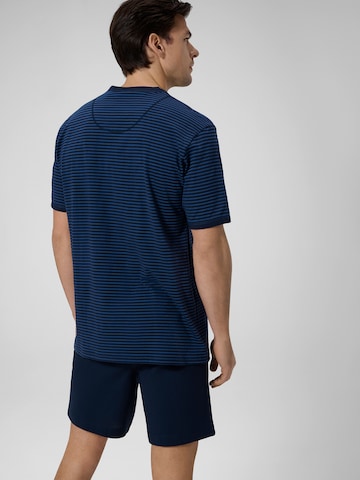 Ammann Pyjama kort ' Extra Light ' in Blauw