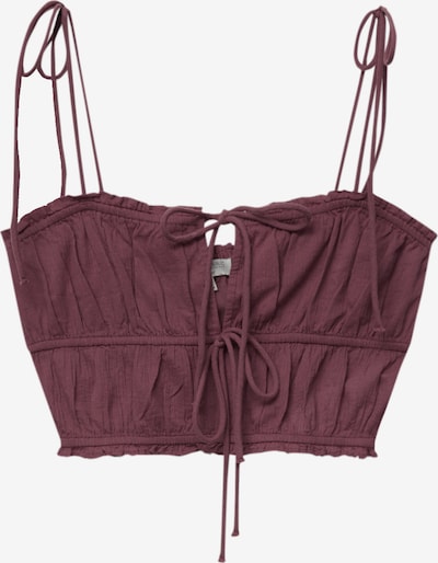 Pull&Bear Top in Burgundy, Item view