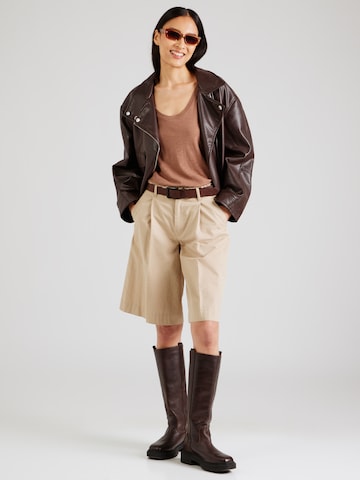 AMERICAN VINTAGE Shirt 'JACKSONVILLE' in Bruin