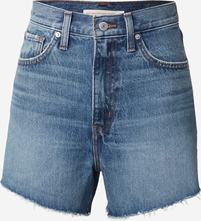 LEVI'S ® Shorts in blue denim / braun / feuerrot / weiß, Produktansicht