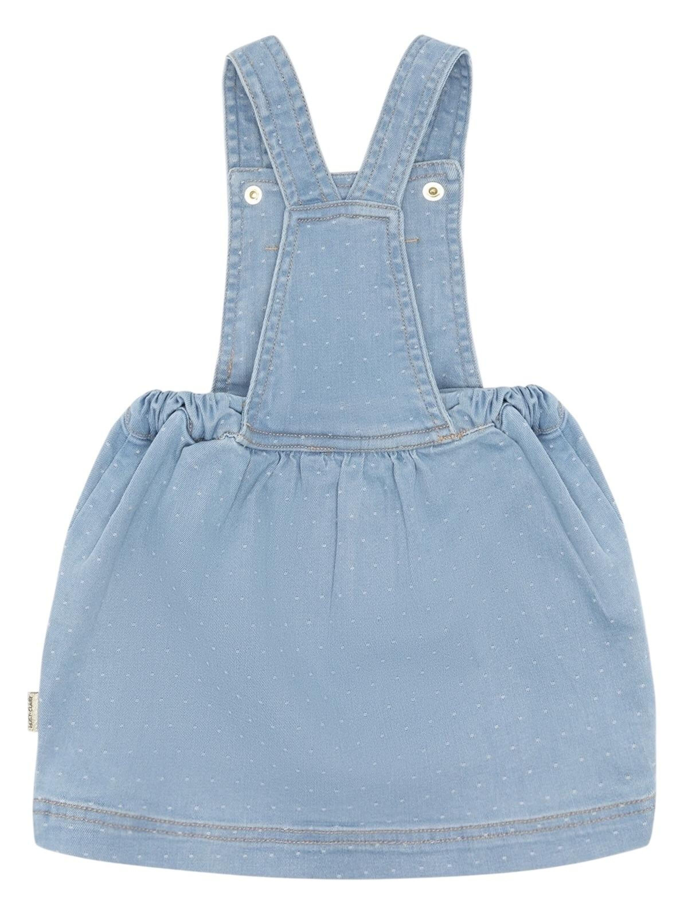 Hust & Claire Kleid 'Karoline Dotty Denim Kleid von Hust & Claire'‌ in Blau