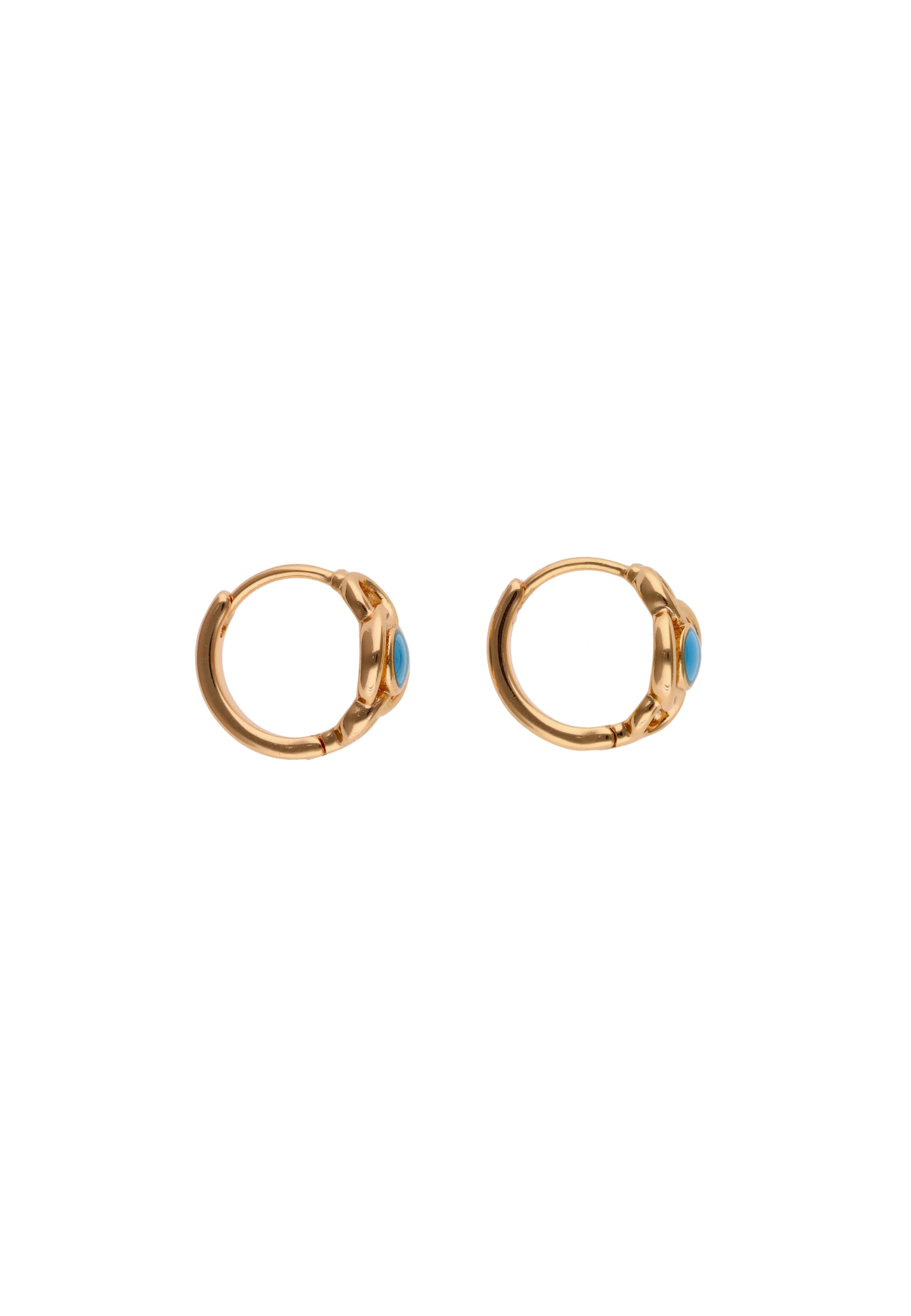 IZIA Ohrringe in Gold: Vorderseite