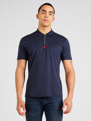 HUGO - Camisa 'Deresom 241' em azul: frente