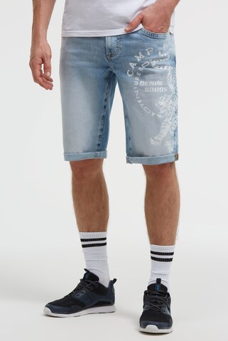 CAMP DAVID Regular Jeans in Blue: front
