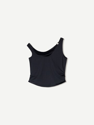T-shirt Bershka en noir