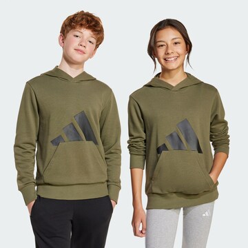 ADIDAS SPORTSWEAR Sports sweatshirt 'Essentials' in Green: front